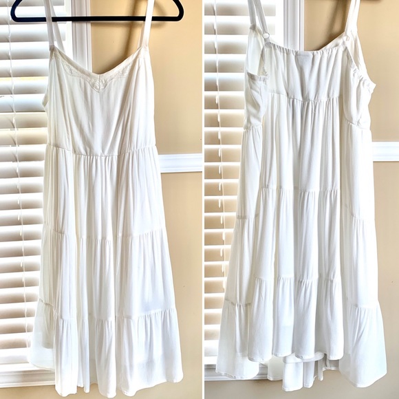 torrid Dresses & Skirts - NWT Torrid Lace White Boho Dress Vneck